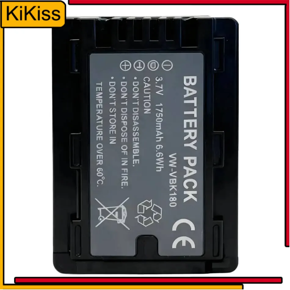 Надежная замена аккумулятора для камер Panasonic SDR-S71, S50, S70, T50, T55, T70, T71, T76, T95, H100, H101, H85, H95 — VW-VBK180, 1790 мАч
Надежная замена аккумулятора для камер Panasonic SDR-S71, S50, S70, T50, T55, T70, T71, T76, T95, H100, H101, H85, H95 — VW-VBK180, 1790 мАч