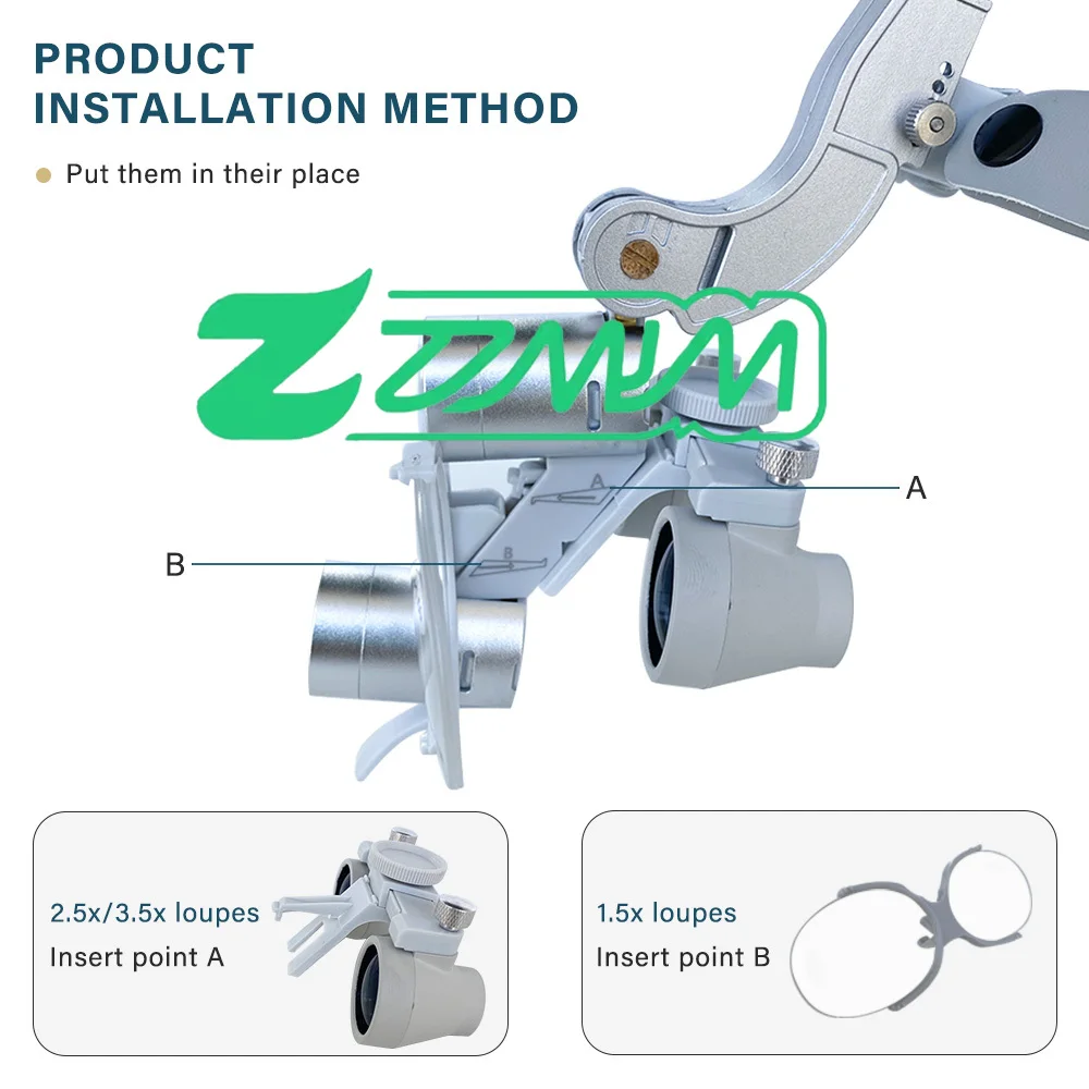 den tal 2.5X 3.5X Loupe Magnification Binocular Surgery Surgical Magnifier with Headlight LED Light Dentist Medical Loupes Lamp
den tal 2.5X 3.5X Loupe Magnification Binocular Surgery Surgical Magnifier with Headlight LED Light Dentist Medical Loupes Lamp