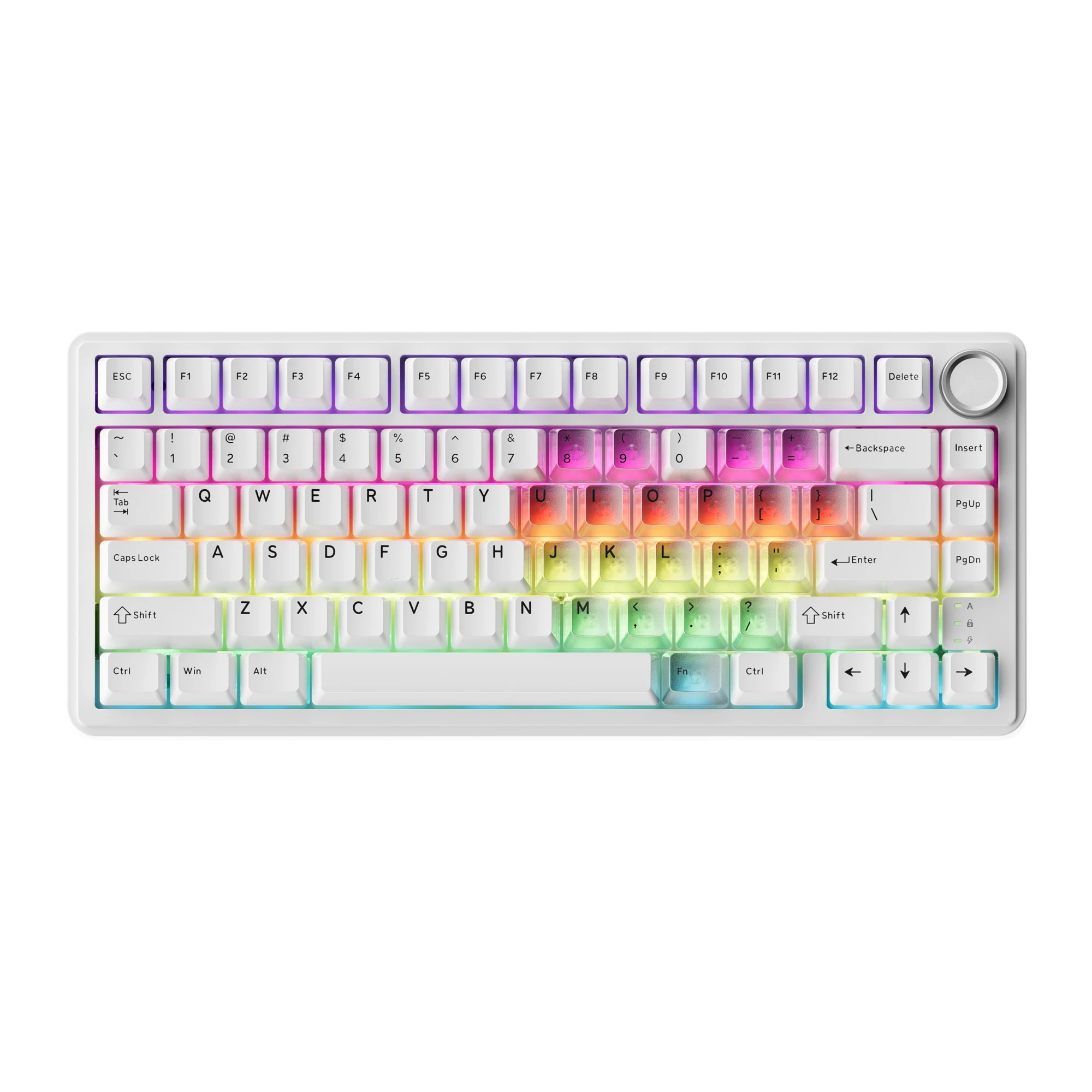 XVX M75 Mechanical Wireless Keyboard Tri Mode Connection Hot Swappable RGB Backlits Keyboard with Transprent Love Keycaps
XVX M75 Mechanical Wireless Keyboard Tri Mode Connection Hot Swappable RGB Backlits Keyboard with Transprent Love Keycaps