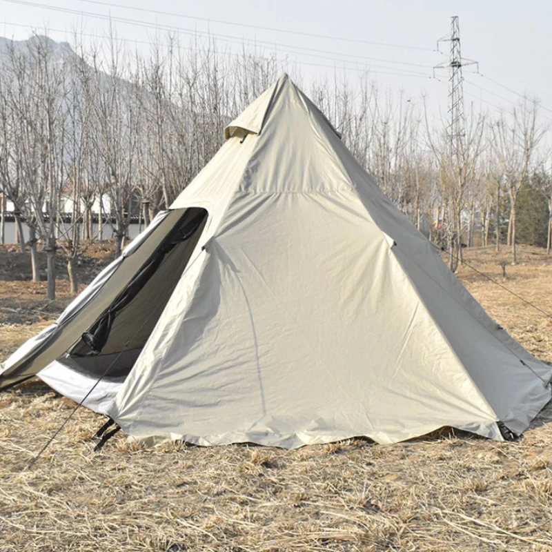 3 4 5 6 Person Outdoor Camping Tent 2 Layer Pyramid Beach Sun Shelter Rain Proof Team Family Hiking Anti Mosquito Awning Tent
3 4 5 6 Person Outdoor Camping Tent 2 Layer Pyramid Beach Sun Shelter Rain Proof Team Family Hiking Anti Mosquito Awning Tent
