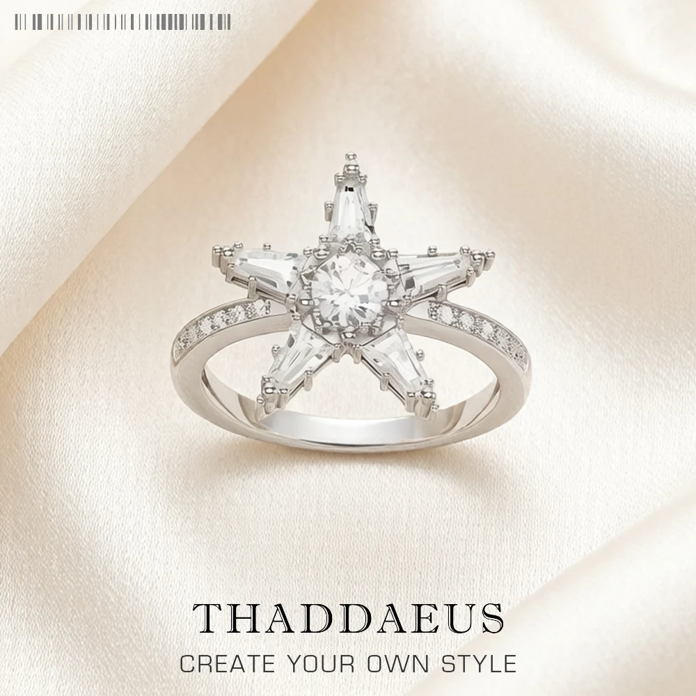 Ring White Star,Europe Style Fine Jewerly For Women,2022 Brand New Timeless Gift In 925 Sterling Silver,Super Deals
Ring White Star,Europe Style Fine Jewerly For Women,2022 Brand New Timeless Gift In 925 Sterling Silver,Super Deals