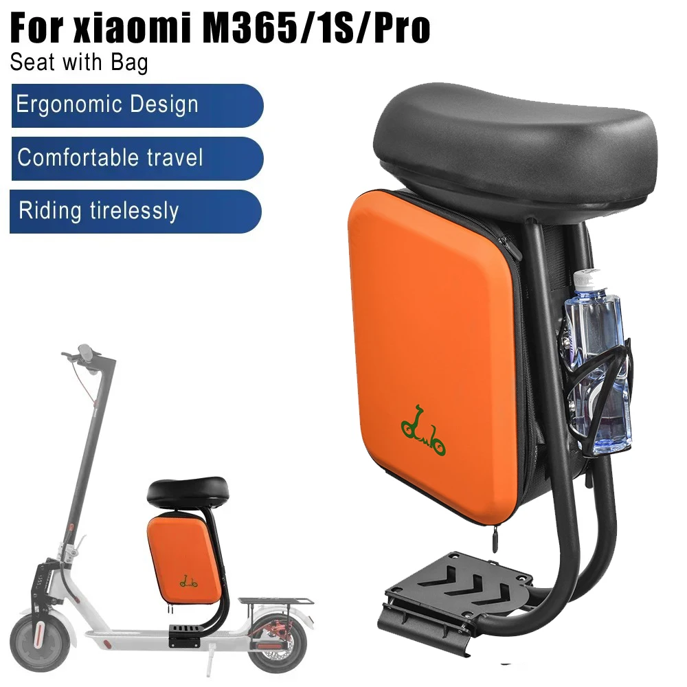 Xiaomi Scooter Seat For M365 Pro 1S Electric Scooter Big Saddle Modified Seat with Helmet Bag Comfortable Shock-absorbing Seat
Xiaomi Scooter Seat For M365 Pro 1S Electric Scooter Big Saddle Modified Seat with Helmet Bag Comfortable Shock-absorbing Seat