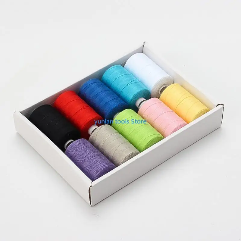 50LB 10 Pieces Sewing Threads Polyester Thread for Hand Quilting DIY Embroidery Craft
50LB 10 Pieces Sewing Threads Polyester Thread for Hand Quilting DIY Embroidery Craft