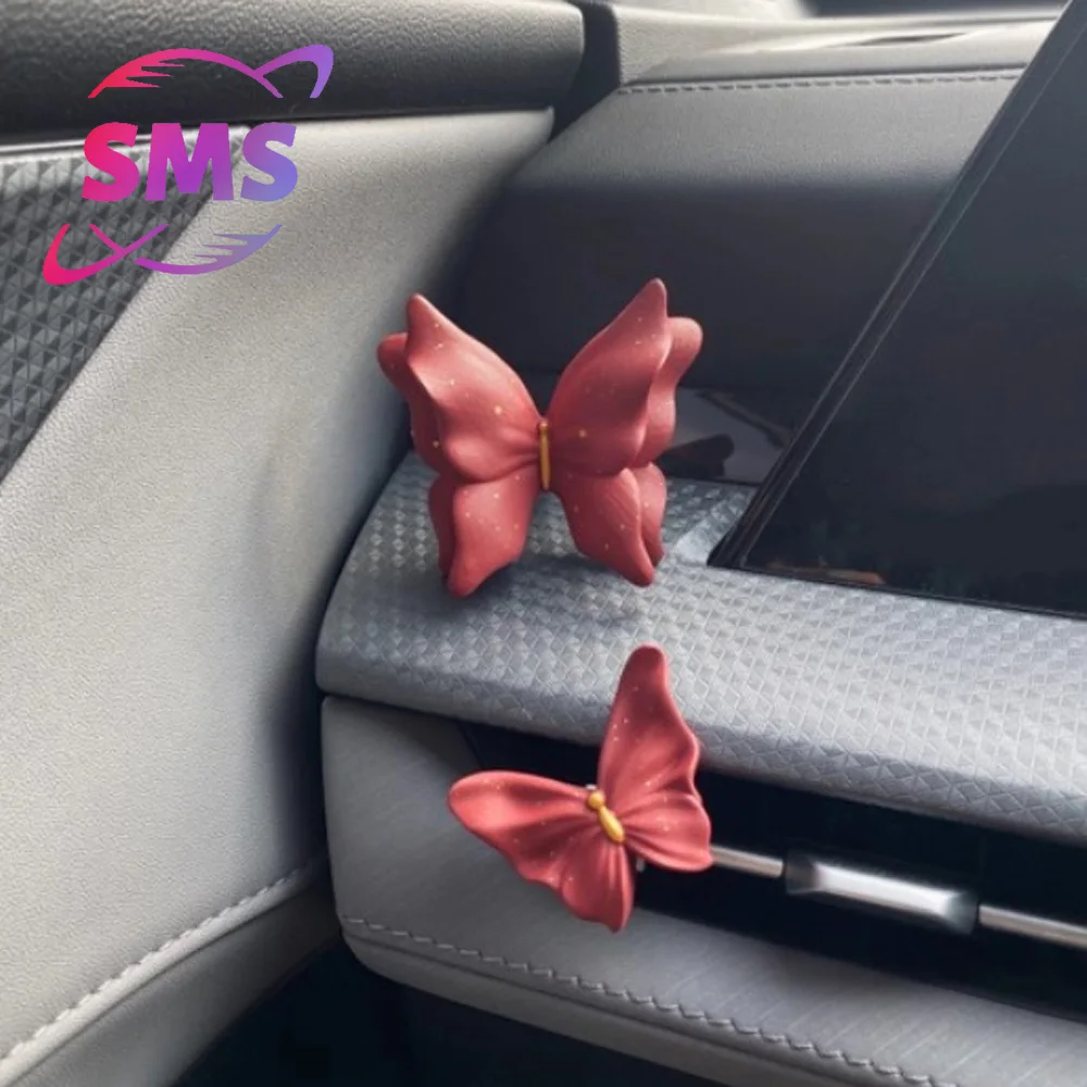 Car air outlet decoration diffuser stone car high-end retro red butterfly, flower aromatherapy interior decoration
Car air outlet decoration diffuser stone car high-end retro red butterfly, flower aromatherapy interior decoration