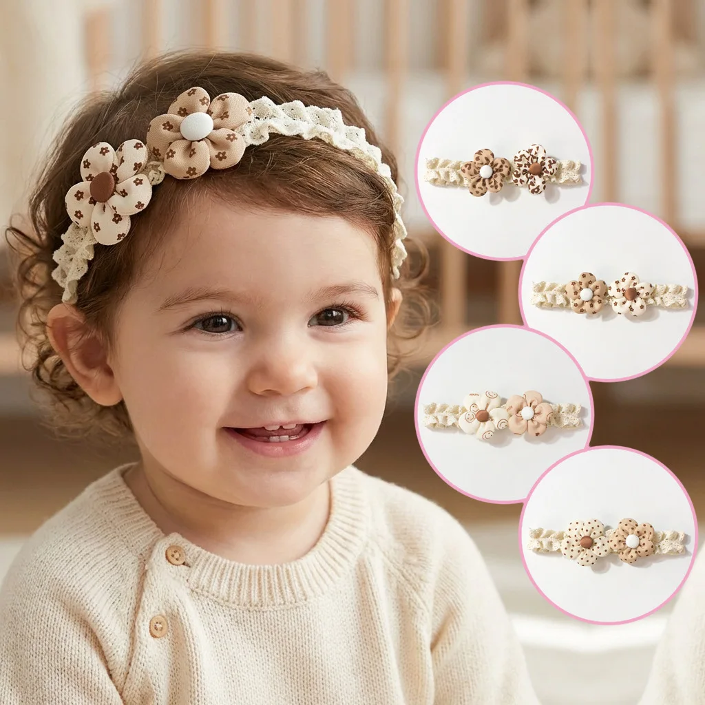 Новая повязка для волос MILANCEL для младенцев 0-12 месяцев, милая повязка с 3D-цветком, повязка на голову для малышей с леопардовым принтом, аксессуар для волос для девочек, головной убор с точками
Новая повязка для волос MILANCEL для младенцев 0-12 месяцев, милая повязка с 3D-цветком, повязка на голову для малышей с леопардовым принтом, аксессуар для волос для девочек, головной убор с точками