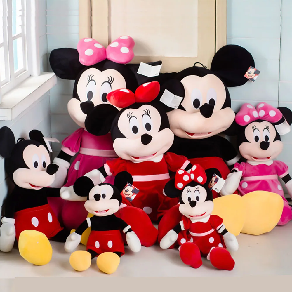 Disney Mickey Mouse Minnie Plush Dolls Toys Soft Stuffed Plushie Doll Room Decor Cute Animals Plush Doll Girls Christmas Gifts
Disney Mickey Mouse Minnie Plush Dolls Toys Soft Stuffed Plushie Doll Room Decor Cute Animals Plush Doll Girls Christmas Gifts
