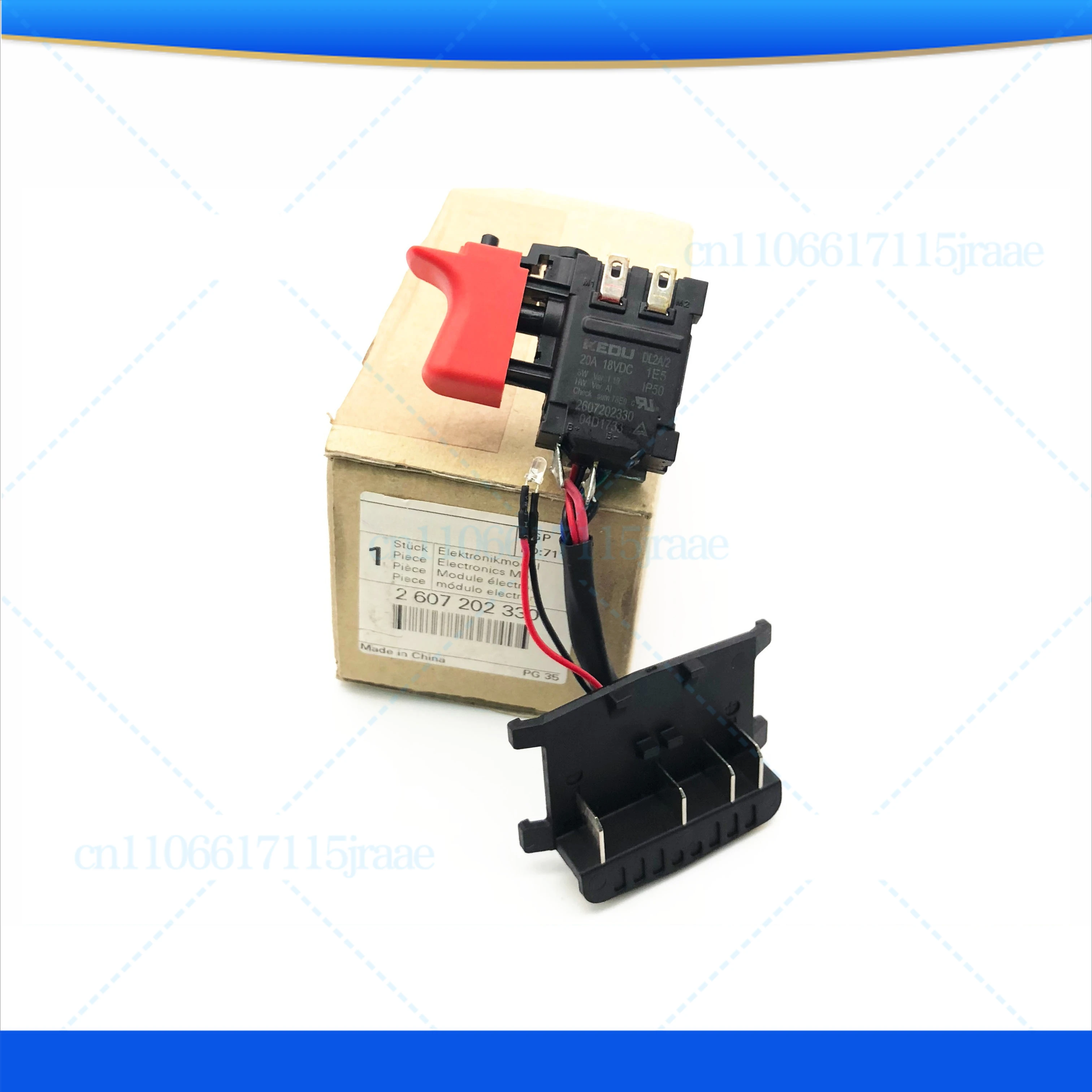 For Bosch Lithium Drill Switch Circuit Board GSB/GSR180-LI/140-LI Cordless Drill Speed Control Switch
For Bosch Lithium Drill Switch Circuit Board GSB/GSR180-LI/140-LI Cordless Drill Speed Control Switch