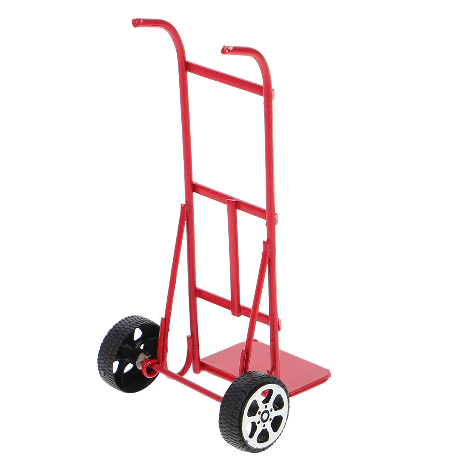 Miniature Metal Hand Truck Compact Scale Push Pull Cart Climbing Car Scene Accessory Miniature Cargo Display Prop
Miniature Metal Hand Truck Compact Scale Push Pull Cart Climbing Car Scene Accessory Miniature Cargo Display Prop