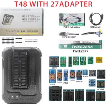 T48 High Speed USB Programmer EMMC SPI NAND NOR MCU main board BIOS 
T48 High Speed USB Programmer EMMC SPI NAND NOR MCU main board BIOS