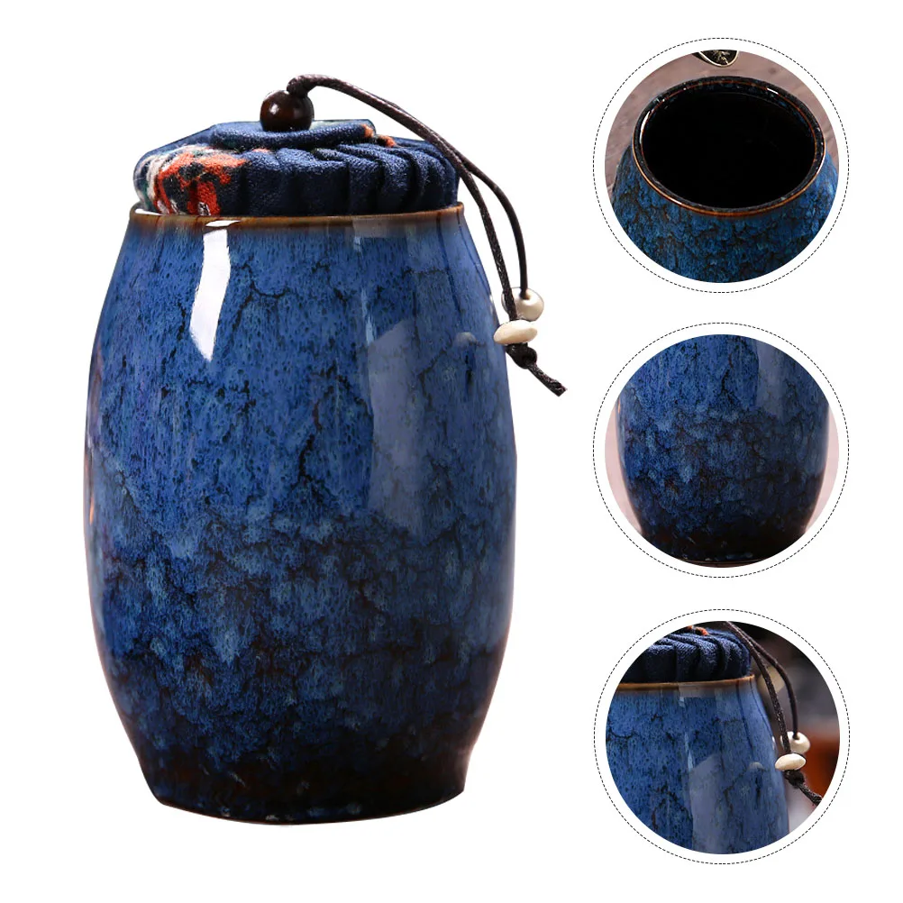 Ceramic Tea Jar Airtight Moisture-Proof Powder Coffee Beans Decorative Housewarming Gift Sealed Multi- Hotel
Ceramic Tea Jar Airtight Moisture-Proof Powder Coffee Beans Decorative Housewarming Gift Sealed Multi- Hotel