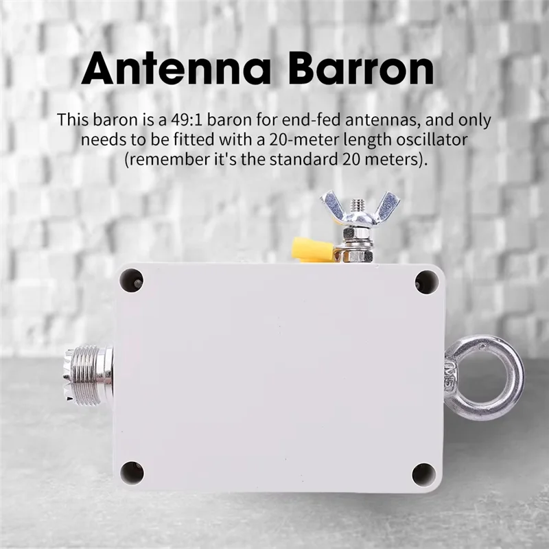 AY14 -49:1 Balun Short Wave Four Band 5-35MHZ 100W End Fed Half-Wave Antenna EFHW Antenna Ham Radio Balun For Short Wave
AY14 -49:1 Balun Short Wave Four Band 5-35MHZ 100W End Fed Half-Wave Antenna EFHW Antenna Ham Radio Balun For Short Wave