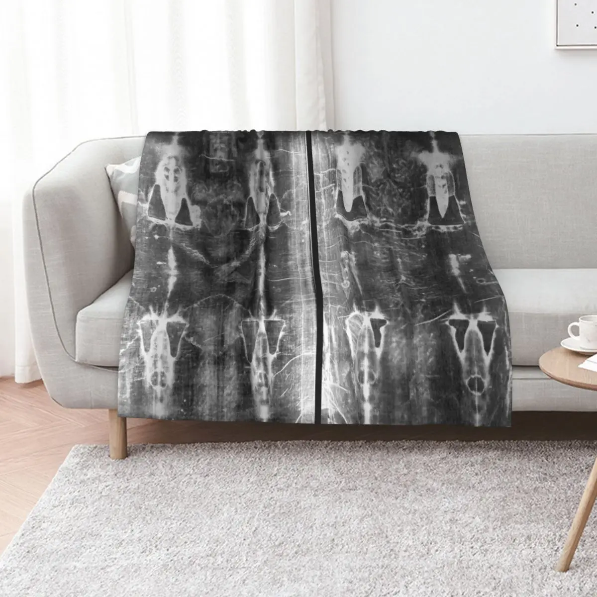 Easter: Full length negatives of the Holy Shroud of Turin Throw Blanket christmas gifts Summer Soft Plaid Polar Blankets
Easter: Full length negatives of the Holy Shroud of Turin Throw Blanket christmas gifts Summer Soft Plaid Polar Blankets