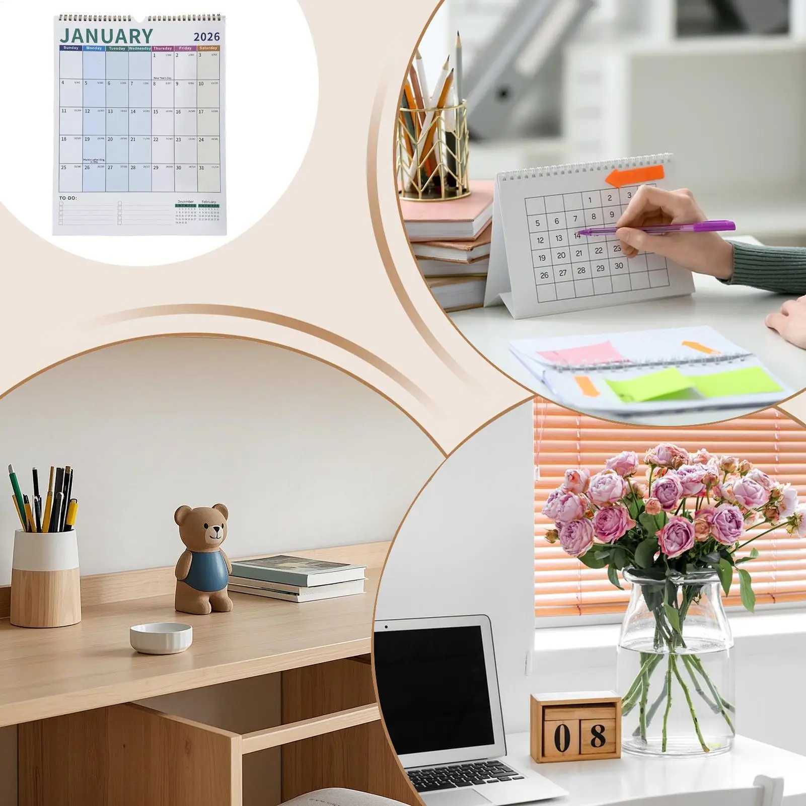 2026 Wall Calendar 18-Month Planning Wall Calendar Colorful Schedule Planning Supplies For Living Room Bedroom Office Studio
2026 Wall Calendar 18-Month Planning Wall Calendar Colorful Schedule Planning Supplies For Living Room Bedroom Office Studio
