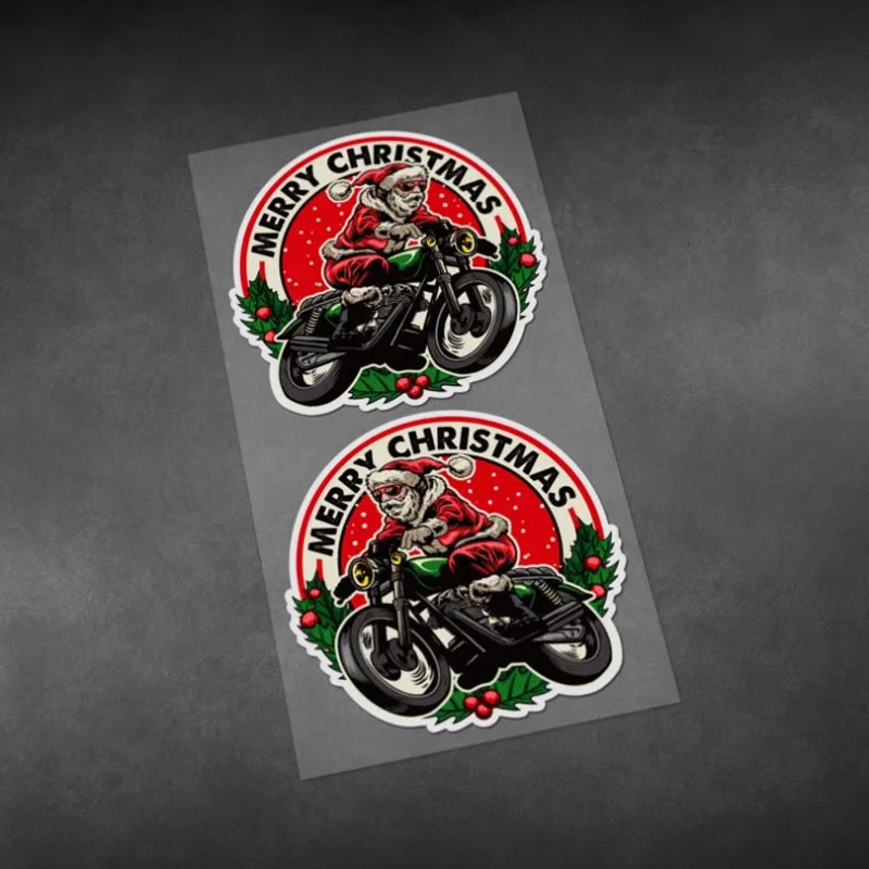 Retro Vintage Merry Christmas Riding Decals Motorcycle Car Vinyl Waterproof Reflective Stickers for Motorbike Body Decoration
Retro Vintage Merry Christmas Riding Decals Motorcycle Car Vinyl Waterproof Reflective Stickers for Motorbike Body Decoration