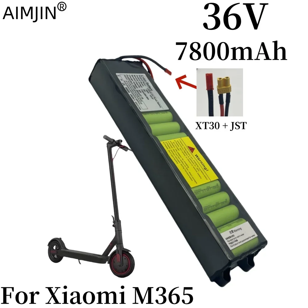 10S3P 36V 7800mAh18650 Litium Ion Battery for XIAOMI M365 1S Mijia pro Battery Pack
10S3P 36V 7800mAh18650 Litium Ion Battery for XIAOMI M365 1S Mijia pro Battery Pack