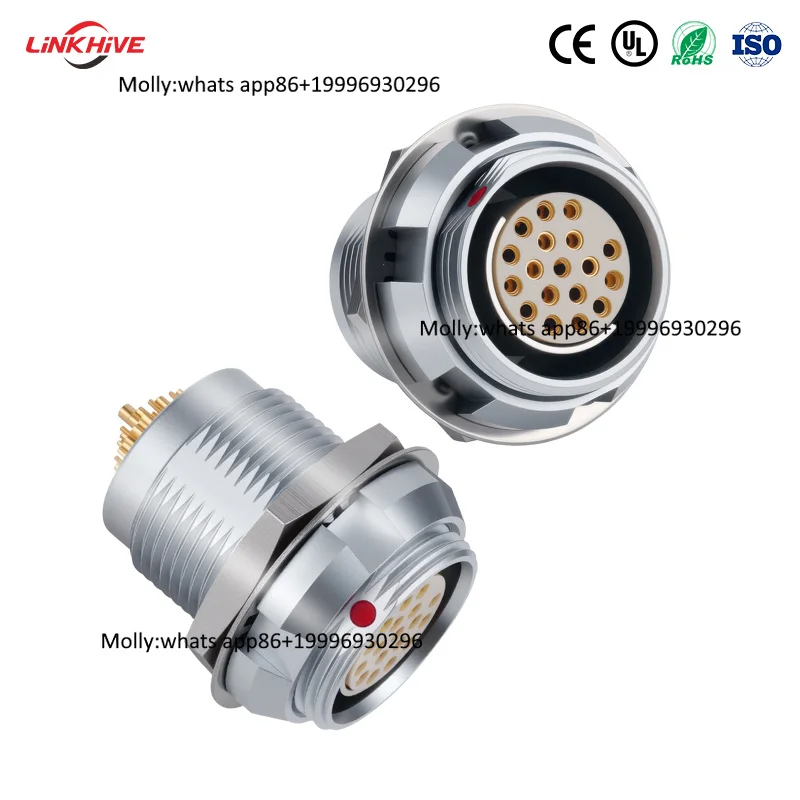 OEM Automotive Cable Treatment Audio Video Equipment Connector Plug Socket Push-pull Self-locking Audio Circular Connectors
OEM Automotive Cable Treatment Audio Video Equipment Connector Plug Socket Push-pull Self-locking Audio Circular Connectors