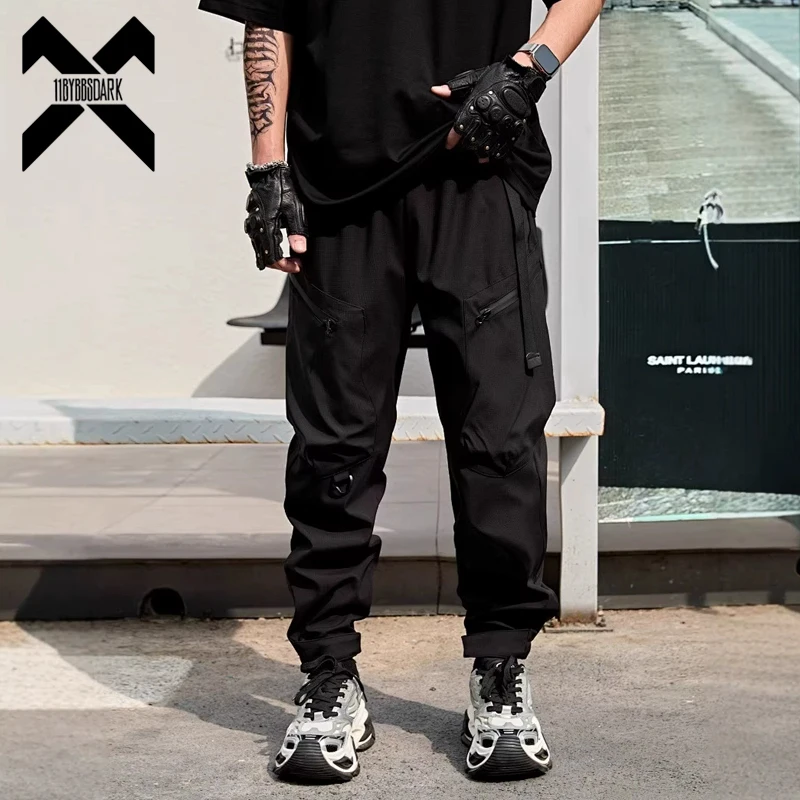 Techwear Cargo Pants Men's Tactical Functional Joggers Pants Streetwear Multi-Pocket Elastic Waist Harem Trousers Black
Techwear Cargo Pants Men's Tactical Functional Joggers Pants Streetwear Multi-Pocket Elastic Waist Harem Trousers Black