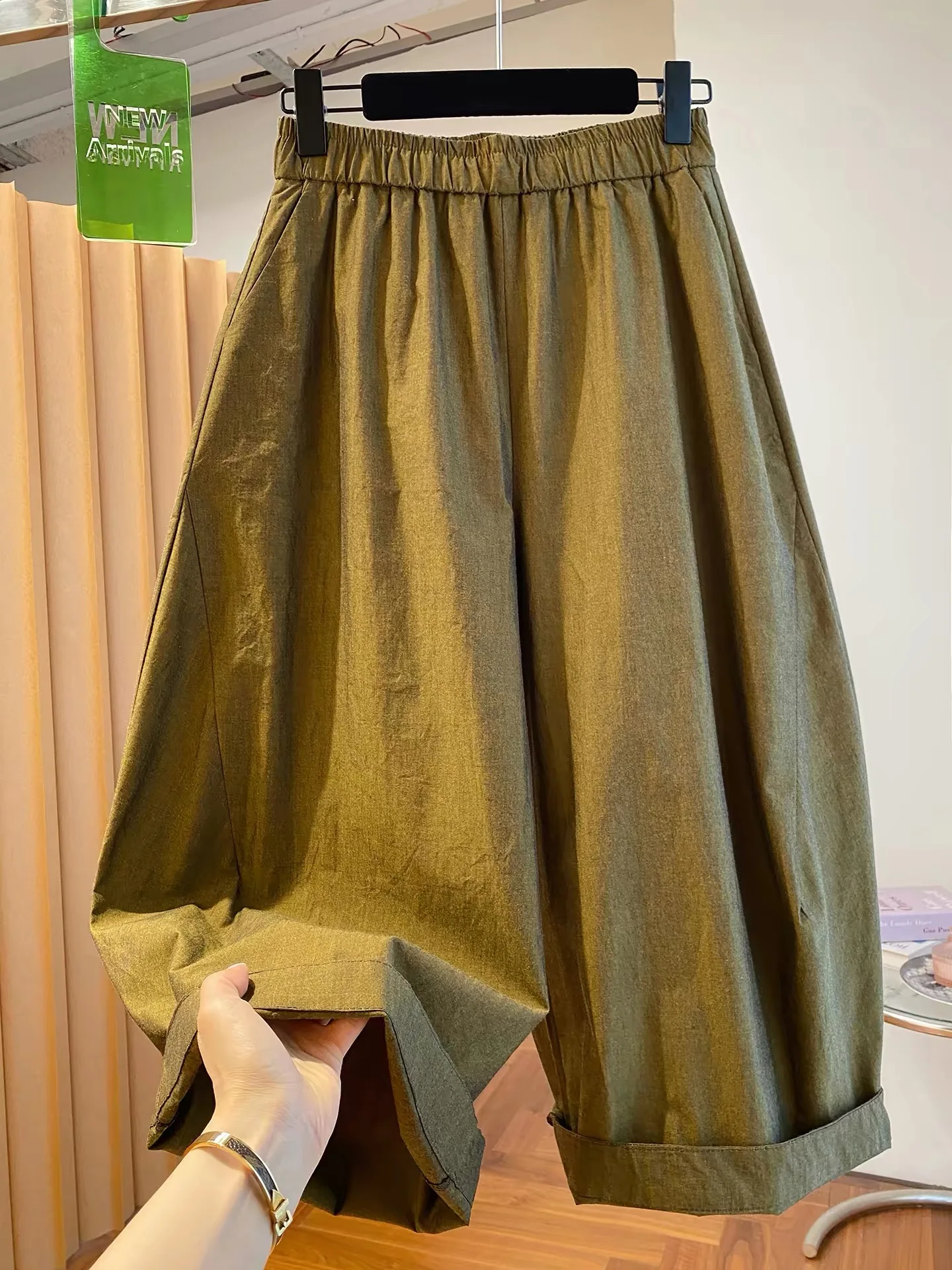 Loose High Waist Wide Leg Pants Women's Summer Casual Fashion plus Size Comfortable Breathable Cotton Trousers
Loose High Waist Wide Leg Pants Women's Summer Casual Fashion plus Size Comfortable Breathable Cotton Trousers