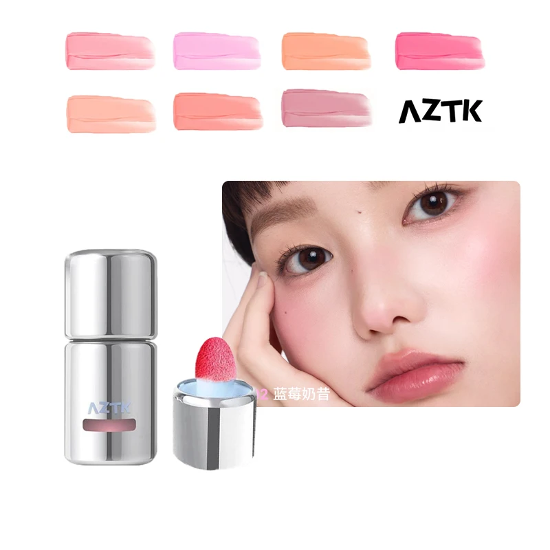 AZTK Liquid Blush Jelly Color Lasting Lightweight All-day Moisturizing and Smooth Matte Nude Makeup Blusher Cream 5ml
AZTK Liquid Blush Jelly Color Lasting Lightweight All-day Moisturizing and Smooth Matte Nude Makeup Blusher Cream 5ml