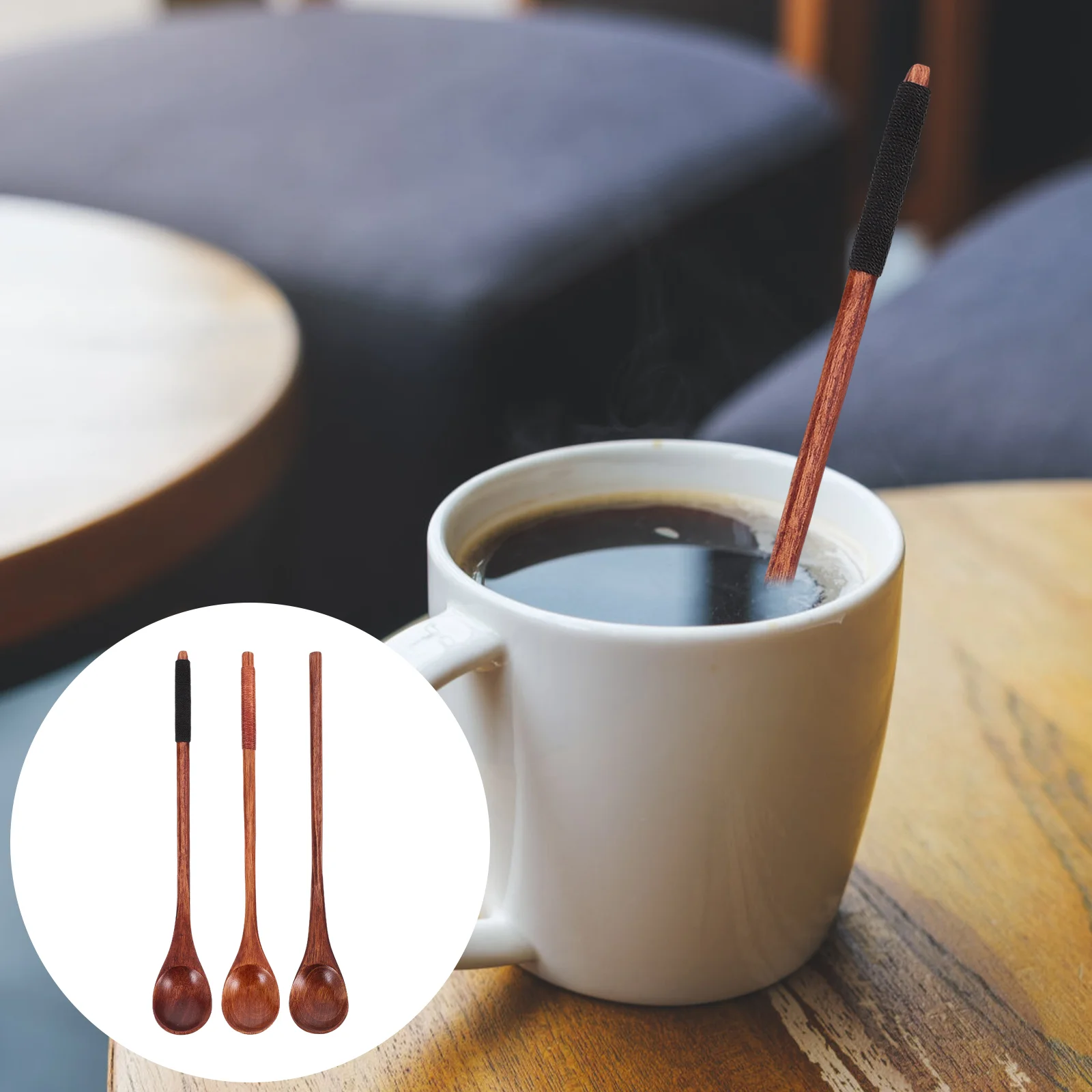 3pcs Long Handle Wooden Spoons Wood Soup Spoons Handmade Retro Honey Jar Table Spoons Teaspoon Tea Coffee Spoon For Mixing Stirr
3pcs Long Handle Wooden Spoons Wood Soup Spoons Handmade Retro Honey Jar Table Spoons Teaspoon Tea Coffee Spoon For Mixing Stirr