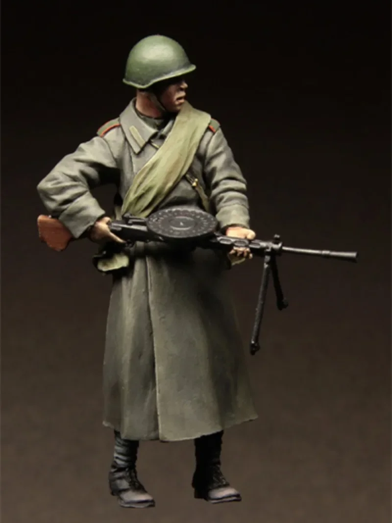 1/35 Scale Resin Figures Model Assembled Kit-C182 WWII Soviet Infantryman Gunner Unassembled Unpainted Military Hobby Miniature
1/35 Scale Resin Figures Model Assembled Kit-C182 WWII Soviet Infantryman Gunner Unassembled Unpainted Military Hobby Miniature