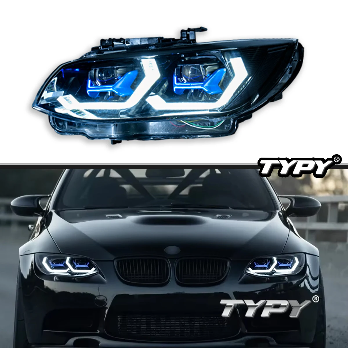 Car For BMW E92 E93 Headlights M3 2006-2013 Upgrade Modified to New DRL Dynamic Turn Signal LED Headlight Auto Accessories
Car For BMW E92 E93 Headlights M3 2006-2013 Upgrade Modified to New DRL Dynamic Turn Signal LED Headlight Auto Accessories