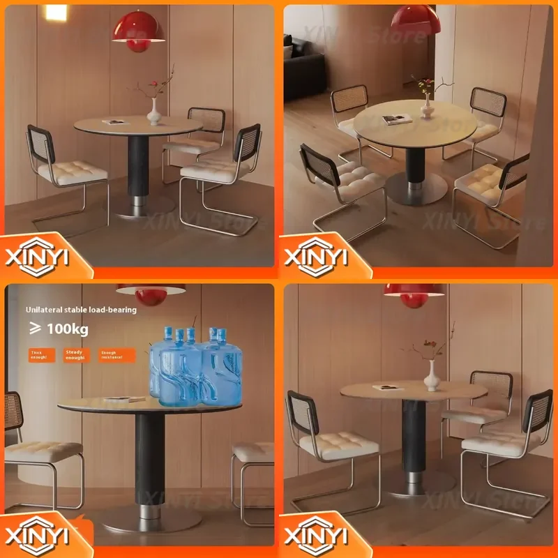 Portable Round Wooden Dining Table for Italian Restaurant Centerpiece Small Kitchen Center Mesas De Comedor Furniture for
Portable Round Wooden Dining Table for Italian Restaurant Centerpiece Small Kitchen Center Mesas De Comedor Furniture for