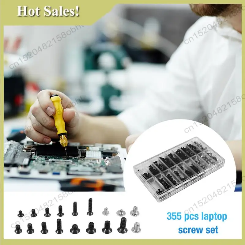 -PQWN 355Pcs PC Screws Assorted Set M2 M3 M2.5 Computer Screws HDD M.2 SSD Screws For Universal Laptop PC Computer Repair
-PQWN 355Pcs PC Screws Assorted Set M2 M3 M2.5 Computer Screws HDD M.2 SSD Screws For Universal Laptop PC Computer Repair