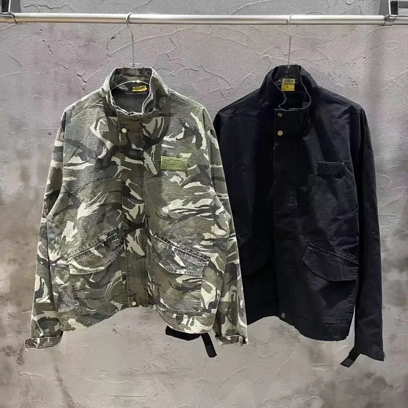 American Sle Casual Men's Spring Autumn Loose Camouflage Workwear Jaet Loose Fit Comfortable Long Sve Zipper Closure
American Sle Casual Men's Spring Autumn Loose Camouflage Workwear Jaet Loose Fit Comfortable Long Sve Zipper Closure