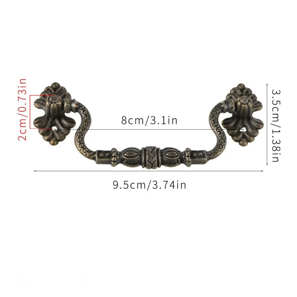 Vintage New Chinese Style Vintage Door Handle Bronze Gold Cabinet Pull Classical Zinc Alloy Cupboard Handle Kitchen
Vintage New Chinese Style Vintage Door Handle Bronze Gold Cabinet Pull Classical Zinc Alloy Cupboard Handle Kitchen