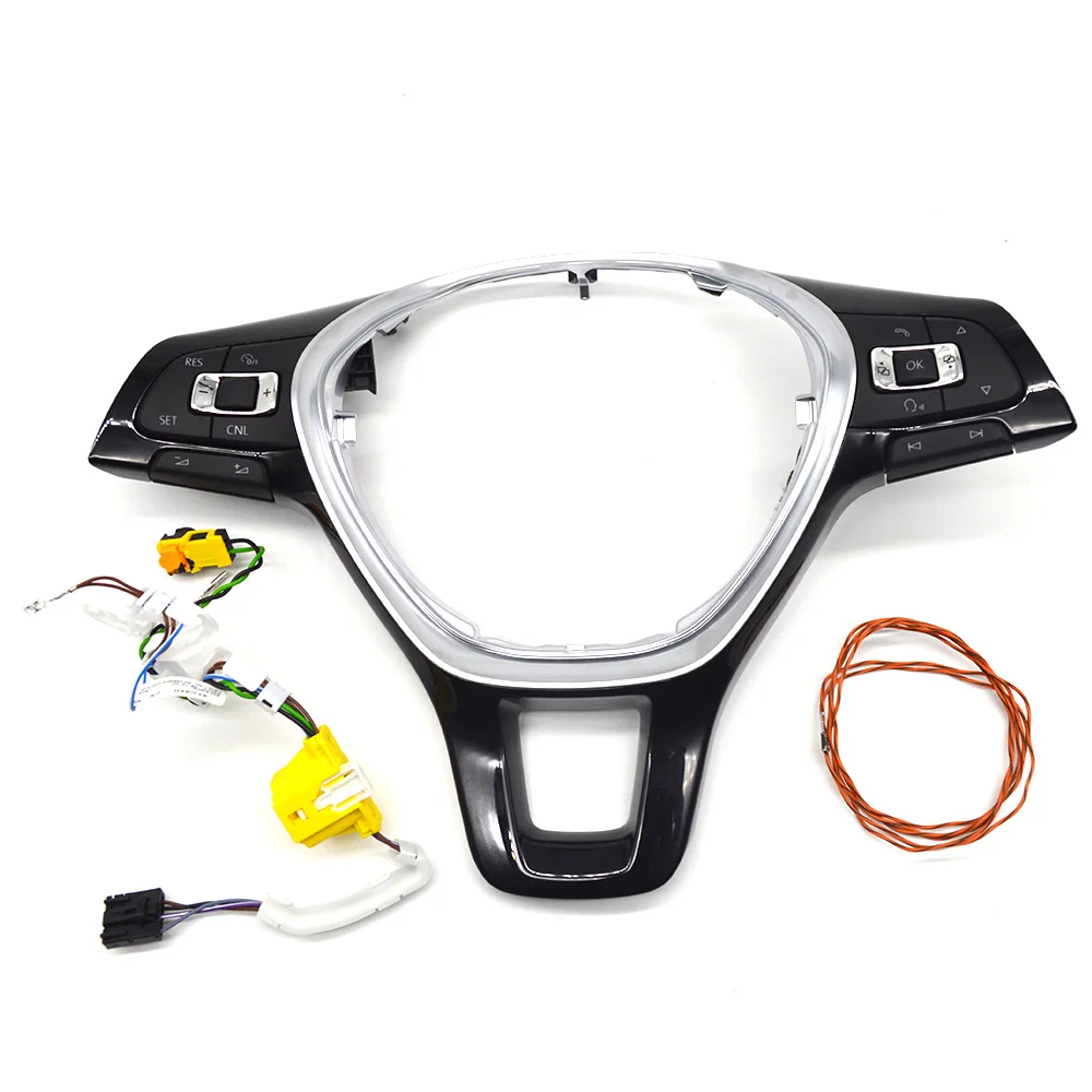 For VW PQ Platform 15-18 Jetta Multi-function steering wheel buttons with frame
For VW PQ Platform 15-18 Jetta Multi-function steering wheel buttons with frame