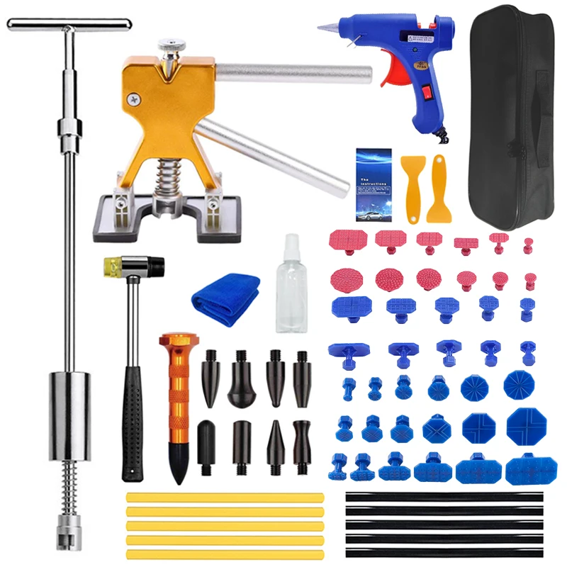 Car Dent Repair Tools Kit Auto Body Sheet Metal Paintless Dent Removal For Hail Damage Professional Complete Hand Tools Set
Car Dent Repair Tools Kit Auto Body Sheet Metal Paintless Dent Removal For Hail Damage Professional Complete Hand Tools Set