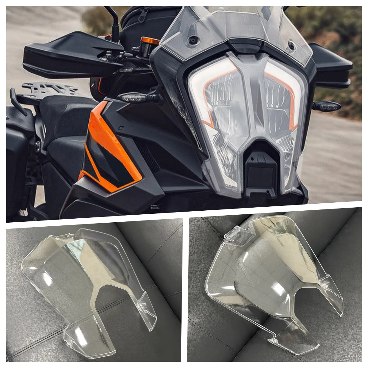 For 1290 Super Adventure R S Motorcycle Headlight Protector Head Light Guard Front Lamp Transparent Protective Cover
For 1290 Super Adventure R S Motorcycle Headlight Protector Head Light Guard Front Lamp Transparent Protective Cover