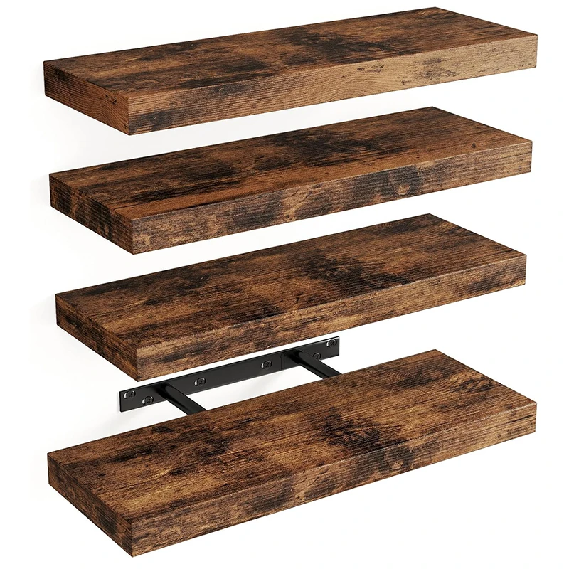 Деревянная настенная полка Country Wooden 15,8 дюймов (40,1 см) с невидимыми кронштейнами, набор из 4 предметов, для декора стен в ванной, гостиной, спальне
Деревянная настенная полка Country Wooden 15,8 дюймов (40,1 см) с невидимыми кронштейнами, набор из 4 предметов, для декора стен в ванной, гостиной, спальне