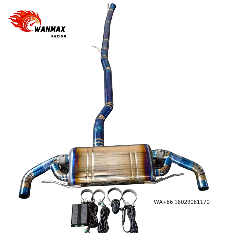 High Performance Exhaust System Titanium Valvetronic Exhaust Catback for A45 2.0L 4MATIC
High Performance Exhaust System Titanium Valvetronic Exhaust Catback for A45 2.0L 4MATIC