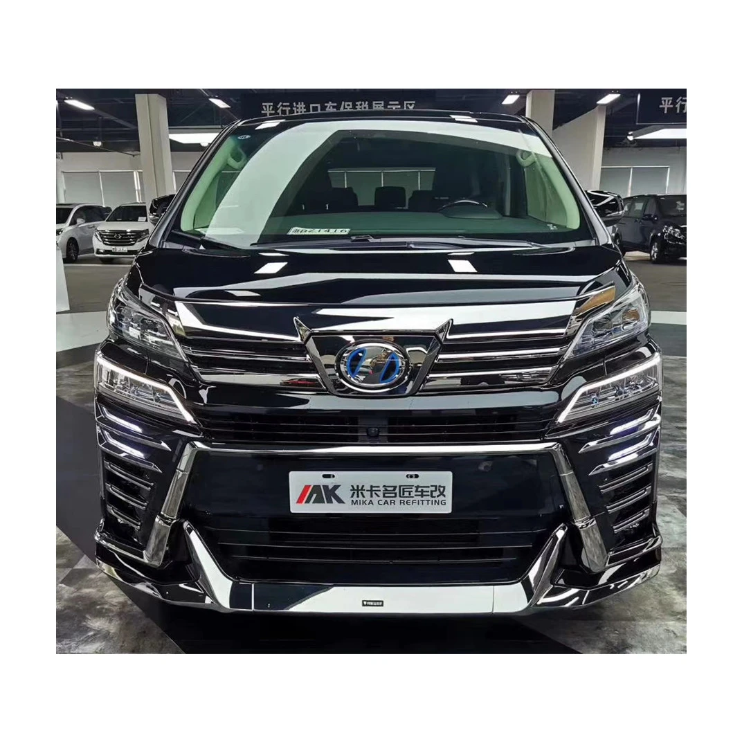 Комплект кузова включает передний и задний бампер с решеткой для Toyota Vellfire 2015-2018, смена к модели SC
Комплект кузова включает передний и задний бампер с решеткой для Toyota Vellfire 2015-2018, смена к модели SC