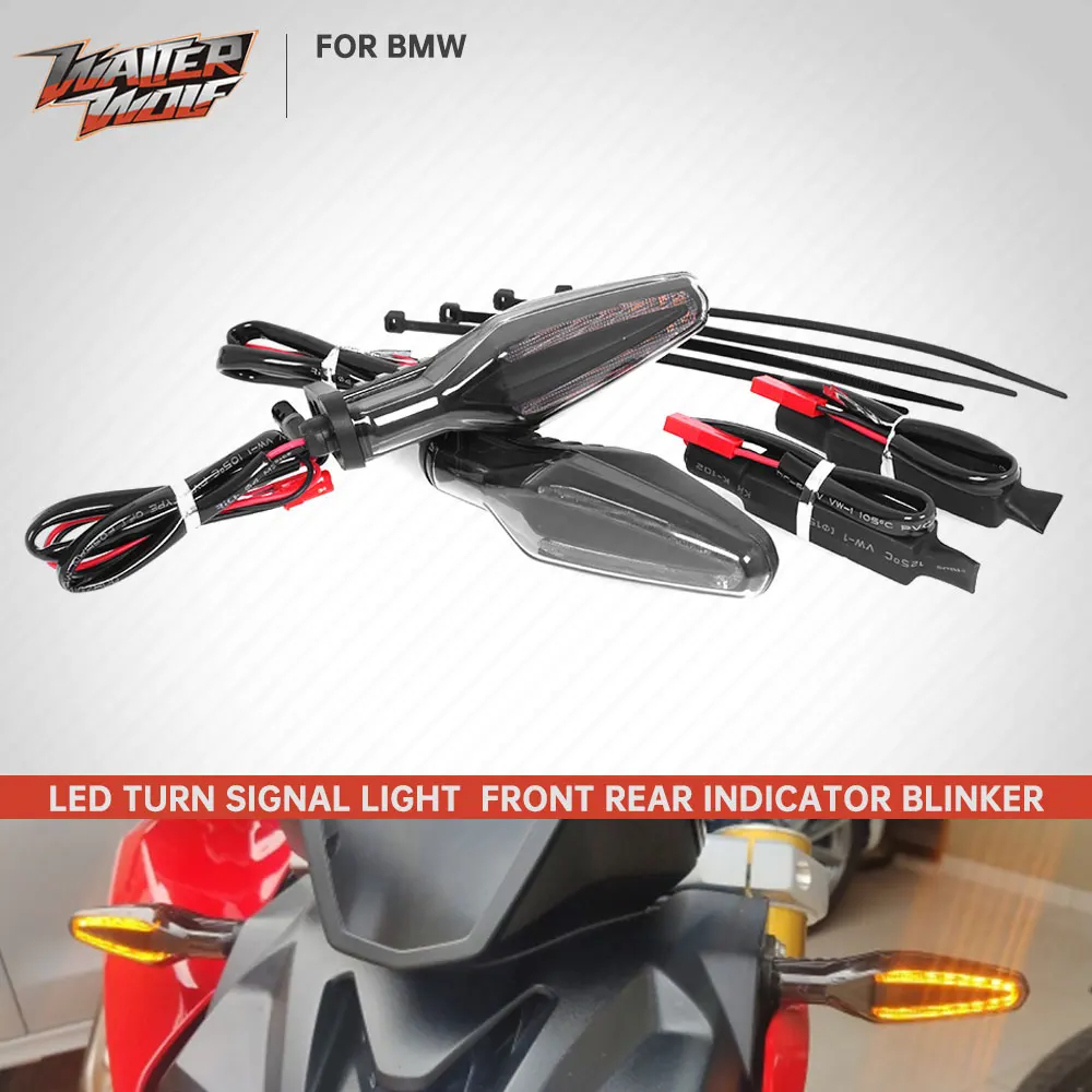 R1200GS S1000RR LED Turn Signal Light W/ Resistor For BMW GS1200 ADV RnineT F700GS F800GS R1200R K1300 G 310R 310GS Indicator
R1200GS S1000RR LED Turn Signal Light W/ Resistor For BMW GS1200 ADV RnineT F700GS F800GS R1200R K1300 G 310R 310GS Indicator