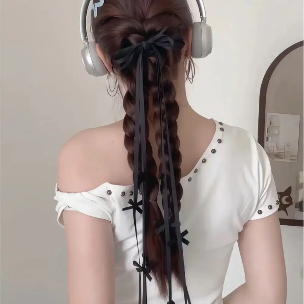 Sweet Tassel Balletcore Bow Hairpin Ballet Style Y2k Long Ribbon Bow Hair Clip Cloth Hair Band Bowknot Barrettes Girl
Sweet Tassel Balletcore Bow Hairpin Ballet Style Y2k Long Ribbon Bow Hair Clip Cloth Hair Band Bowknot Barrettes Girl