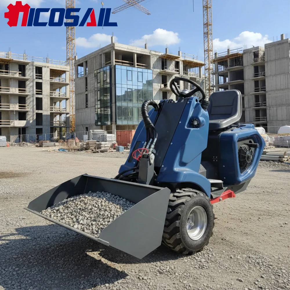 Custom 3 Wheel Skid Steer Loader for Small Property Development CE Euro 5 Loader Equipment
Custom 3 Wheel Skid Steer Loader for Small Property Development CE Euro 5 Loader Equipment