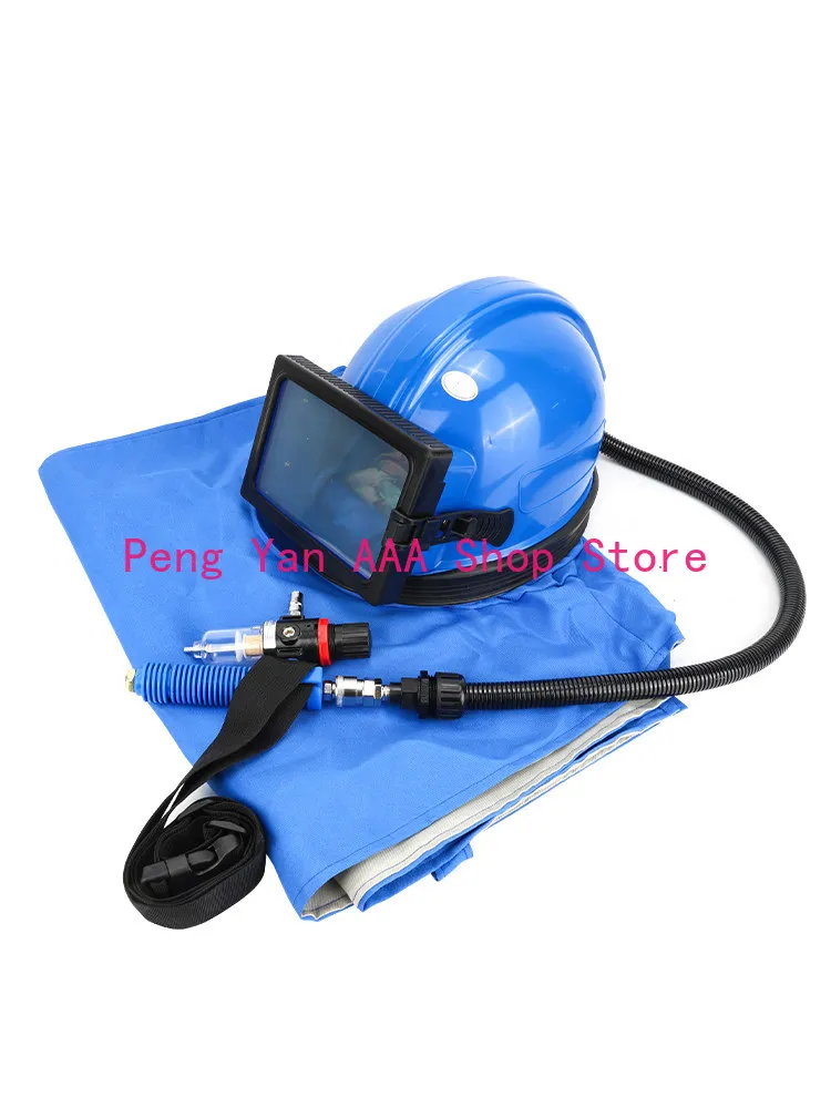 Air-conditioned sanding cap one-piece split sandblasting protective clothing thermostat
Air-conditioned sanding cap one-piece split sandblasting protective clothing thermostat