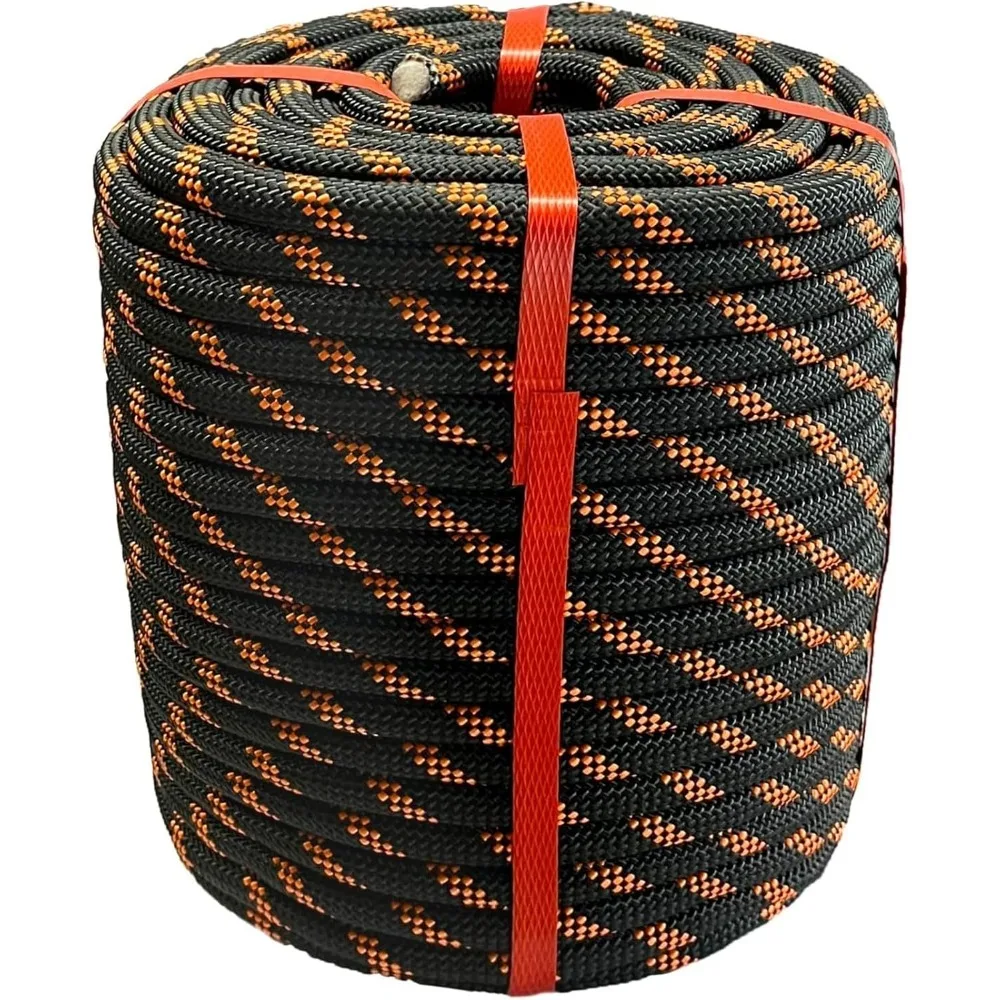 CQArborist такелажная веревка Bull Rope, черная плетеная арбористская веревка из полиэстера, 48 нитей для работы на дереве, кемпинга или качелей
CQArborist такелажная веревка Bull Rope, черная плетеная арбористская веревка из полиэстера, 48 нитей для работы на дереве, кемпинга или качелей