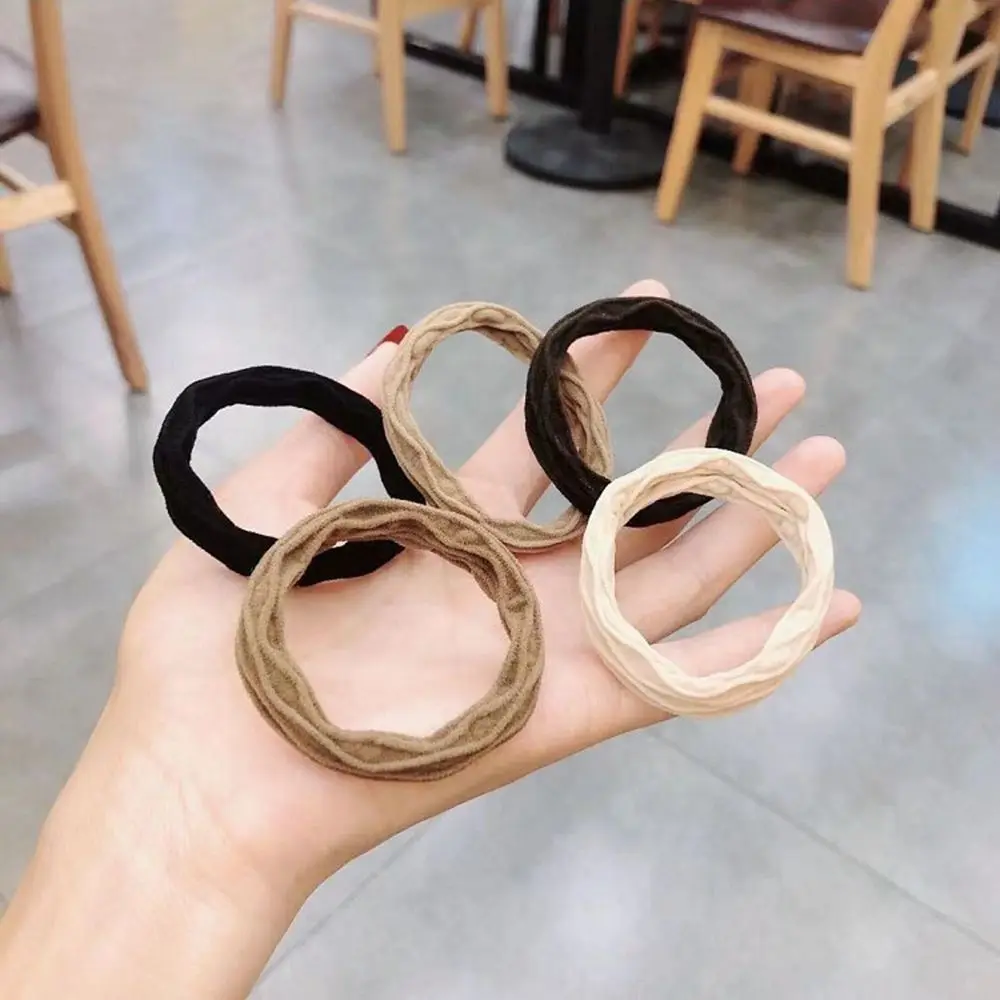Simple Durable Seamless Cloth Solid Color Women Basic Hair Rope Korean Style Rubber Band Female Hair Ties Elastic Head Rope
Simple Durable Seamless Cloth Solid Color Women Basic Hair Rope Korean Style Rubber Band Female Hair Ties Elastic Head Rope