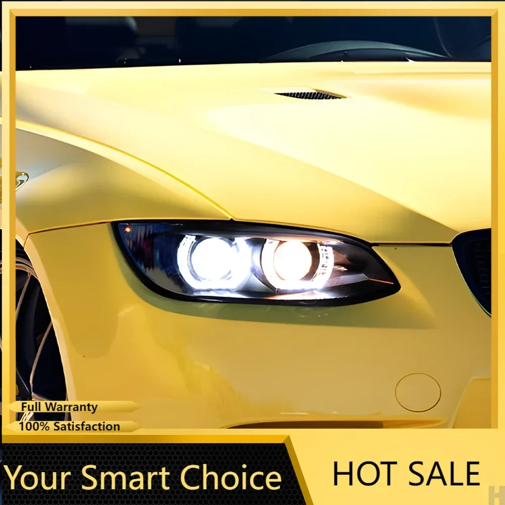 Для BMW 3 серии E92 318i 320i 325i M3 2006-2012 светодиодная автоматическая фара в сборе, обновленная высококачественная линза проектора DRL, аксессуары
Для BMW 3 серии E92 318i 320i 325i M3 2006-2012 светодиодная автоматическая фара в сборе, обновленная высококачественная линза проектора DRL, аксессуары