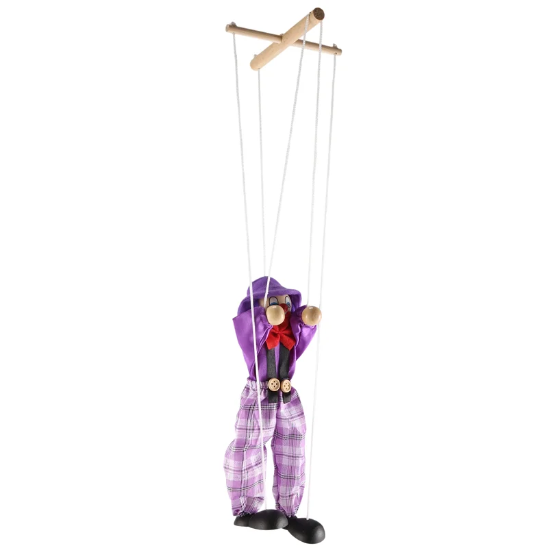 N03R-4 Packs Clown Marionette Creative Pull String Puppet Kid For Parent Child Interactive Kids Best Gift
N03R-4 Packs Clown Marionette Creative Pull String Puppet Kid For Parent Child Interactive Kids Best Gift