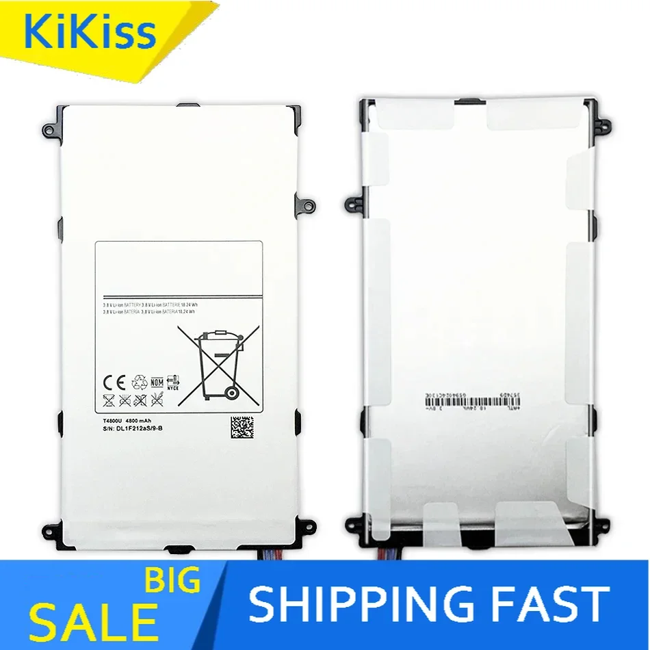 Аккумулятор для планшета Samsung Galaxy Tab Pro 8,4 SM T320 T321 T325, T4800E T4800C 4800 мАч
Аккумулятор для планшета Samsung Galaxy Tab Pro 8,4 SM T320 T321 T325, T4800E T4800C 4800 мАч