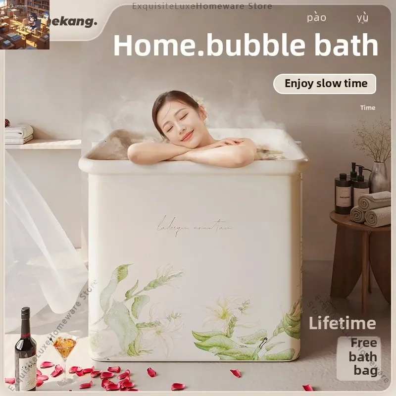 Japanese-Style Foldable Full Body Bath Bucket for Adults | Large Capacity Thickened Tub | Family Home Spa Soaking Tub
Japanese-Style Foldable Full Body Bath Bucket for Adults | Large Capacity Thickened Tub | Family Home Spa Soaking Tub