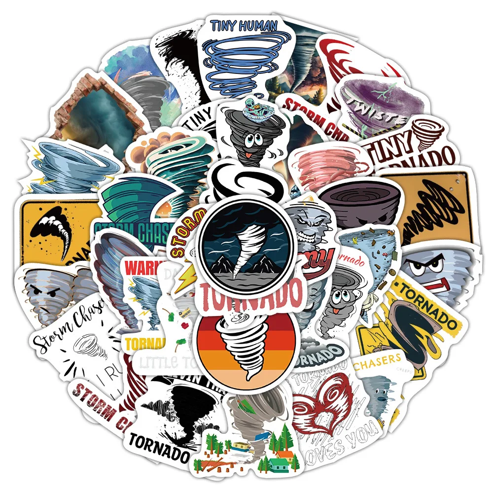 10/30/60PCS Funny Cartoon Tornado Stickers Decals Personalized Decorative Waterproof Graffiti DIY Motorcycle Helmet Guitar
10/30/60PCS Funny Cartoon Tornado Stickers Decals Personalized Decorative Waterproof Graffiti DIY Motorcycle Helmet Guitar