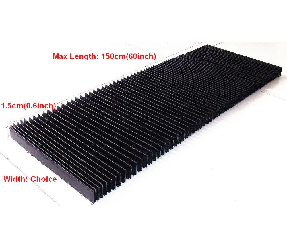 1PC Flexible CNC Engraver Machine Protective Flat Accordion Bellow Cover Case Tool
1PC Flexible CNC Engraver Machine Protective Flat Accordion Bellow Cover Case Tool
