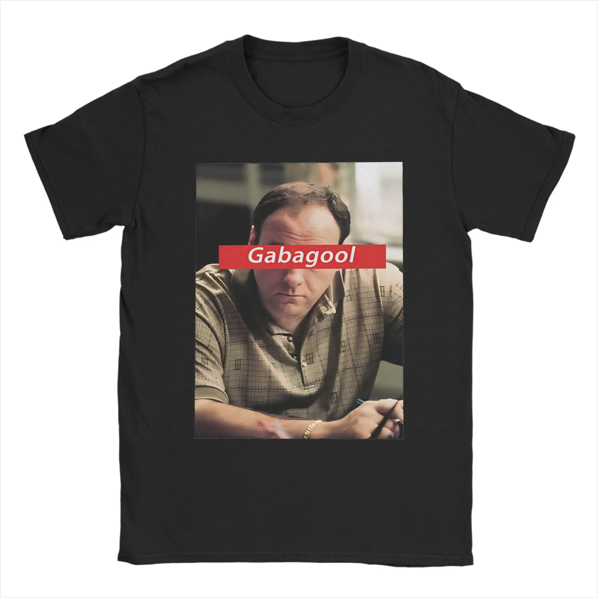 Nice Tony Soprano Gabagool T Shirt Men's Pure Cotton Novelty T-Shirts Round Neck Tees Short Sleeve Clothes Summer
Nice Tony Soprano Gabagool T Shirt Men's Pure Cotton Novelty T-Shirts Round Neck Tees Short Sleeve Clothes Summer