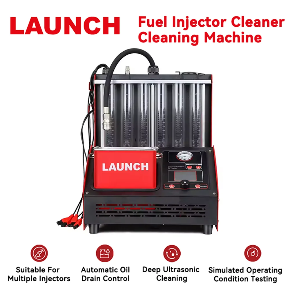 LAUNCH CNC 603A автомобильный тестер для очистки топливных форсунок Gasonline очиститель форсунок тестер для очистки мотоциклетных форсунок машина
LAUNCH CNC 603A автомобильный тестер для очистки топливных форсунок Gasonline очиститель форсунок тестер для очистки мотоциклетных форсунок машина